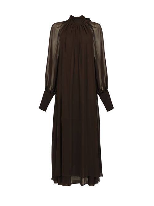 Abito Ilaria in gerogette di seta Liviana Conti | L5WT70W18-0